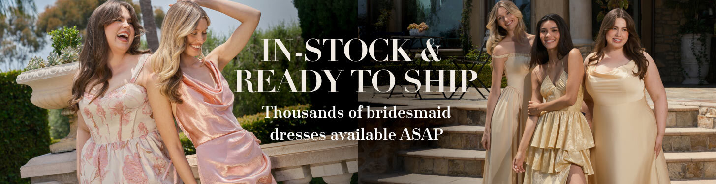 bridesmaid dresses ready to ship Ready to Ship Bridesmaid Dresses at $39