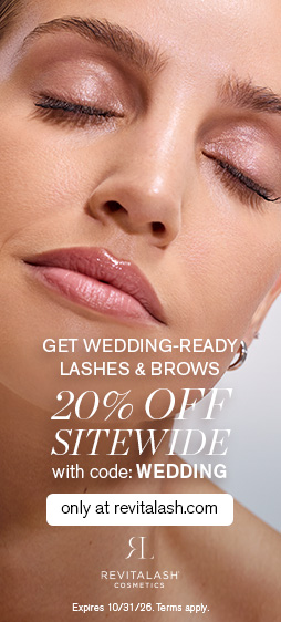 Get Wedding Ready Lashes and Brows - 20% Off Sitewide With Code: WEDDING - Only at Revitalash.com - Expires 6/30/26. Terms Apply